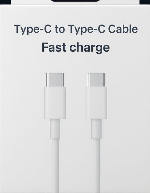 Type-C to Type-C Fast Charging Cable